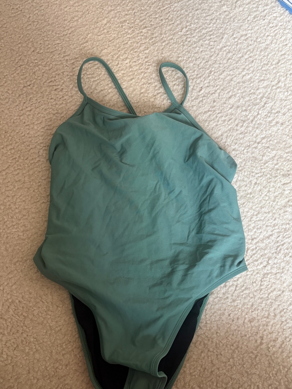 Jolyn Clothing Sage Green One-Piece Swimsuit